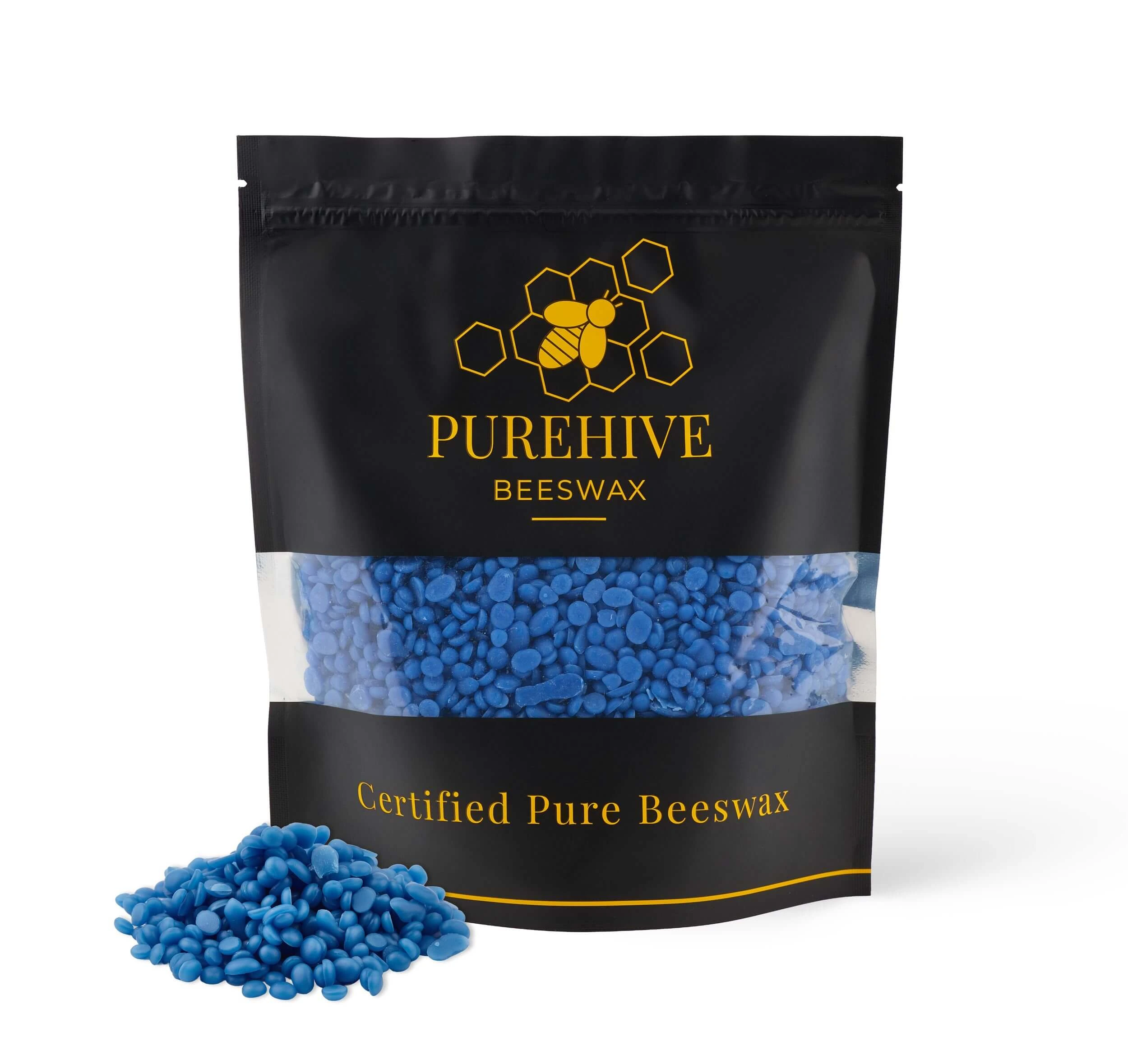 Blue Pellet Bag With Pile