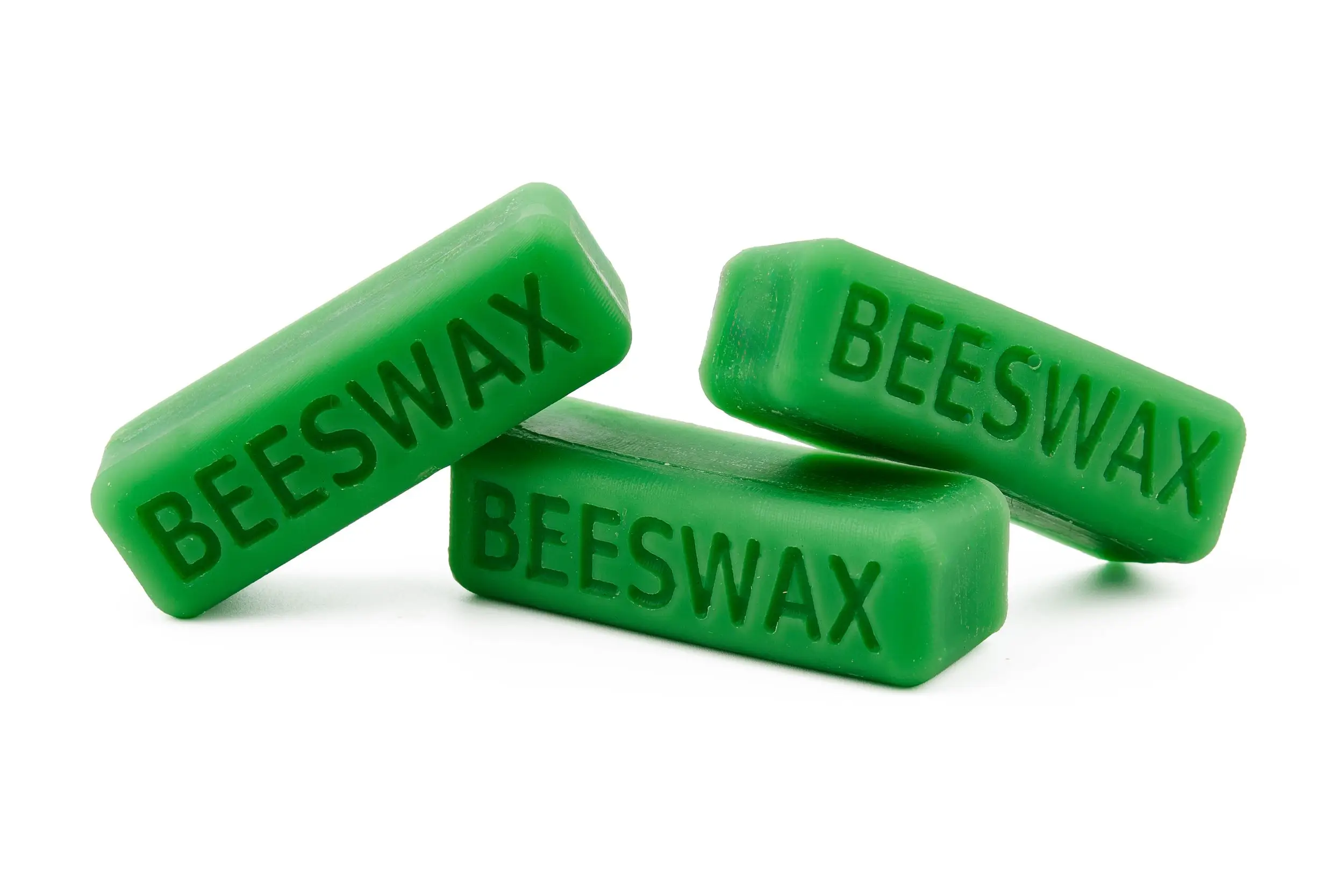 Grouped Green Wax Bars