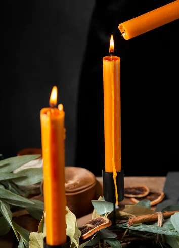 beeswax candles